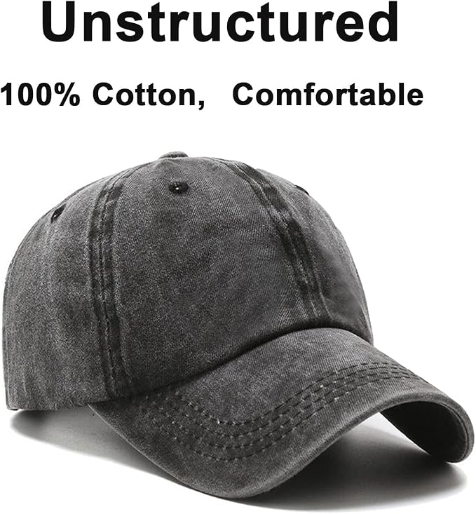 Baseball Cap Golf Dad Hat Adjustable Original Classic Low Profile Cotton Hat Unconstructed Plain Cap Men Women