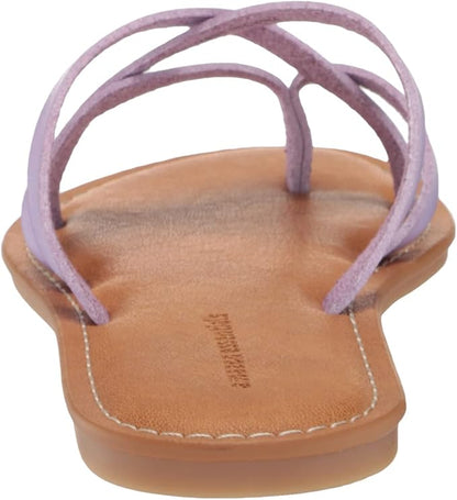 Women's Strappy Slide Flat Sandal