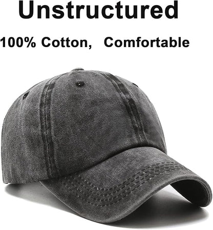 Baseball Cap Golf Dad Hat Adjustable Original Classic Low Profile Cotton Hat Unconstructed Plain Cap Men Women
