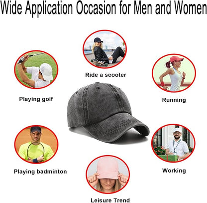 Baseball Cap Golf Dad Hat Adjustable Original Classic Low Profile Cotton Hat Unconstructed Plain Cap Men Women